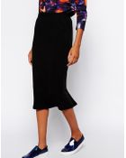 Monki Pencil Skirt - Lyst