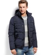 Tommy Hilfiger Caleb Hooded Bomber Jacket - Euro - Lyst