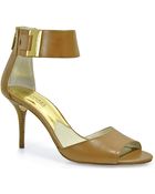MICHAEL Michael Kors Guiliana - Open Toe Sandal - Lyst