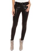 Blank Vegan Suede Skinny Classic With Knee Seam - Lyst