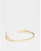 Asos Open Feather Cuff Bracelet - Lyst