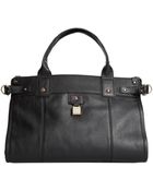 Tommy Hilfiger Carpenter Leather Convertible Ew Tote - Lyst