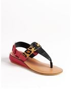 Kelsi Dagger Genova Wedge Sandals - Lyst