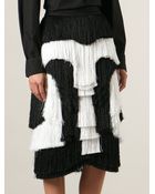 Ktz Fringed Skirt - Lyst