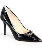 Jimmy Choo Hype Cubed Patent Leather Point Toe Pumps - Lyst