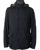 Loro Piana Padded Interior Vest Hooded Jacket - Lyst