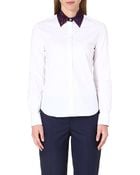 Paul Smith Leopard Print Collar Shirt - Lyst