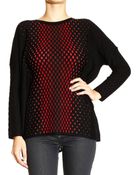 M Missoni Sweater Long Sleeve Over Jaquard Fantasy - Lyst