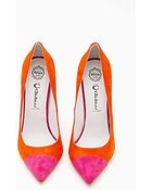 Nasty Gal Jeffrey Campbell Darling Pump Colorblock - Lyst