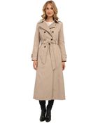 DKNY Long Maxi Rain Coat 06743X-Y4 - Lyst