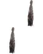 Oscar de la Renta Ombre Long Tassel Earrings - Lyst