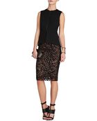 BCBGMAXAZRIA Peplum Top - Lyst