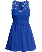 H&M Lace Dress - Lyst