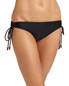 Shoshanna Basics Side-Tie Bikini Bottom - Lyst