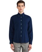 Gant Rugger Indigo Oxford - Lyst