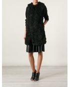 MICHAEL Michael Kors Faux Fur Sleeveless Coat - Lyst