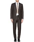 Canali Tonal Stripe Wool Suit - Lyst