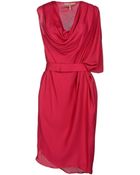 Halston Heritage Short Dress - Lyst