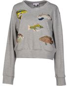 Olympia Le-Tan Sweatshirt - Lyst