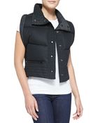 Donna Karan New York Reversible Down Vest - Lyst