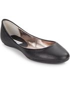 Steve Madden Heaven Leather Ballet Flats - Lyst