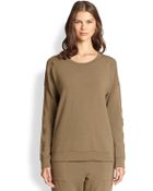 Hanro West Broadway French Terry Pullover - Lyst