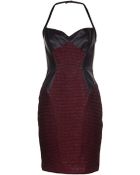 Jason Wu Leather Halter Dress - Lyst
