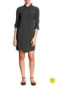 Banana Republic Factory Military Shirt Dress - Lyst