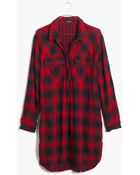 Madewell Daywalk Shirtdress In Albion Plaid - Lyst