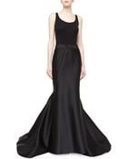 Zac Posen Long Duchess Mermaid Skirt - Lyst