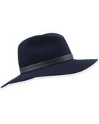 Rag & Bone Wide-Brim Wool Fedora - Lyst