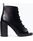 Zara High Heel Peep Toe Bootie - Lyst