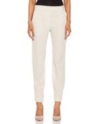 Vanessa Bruno Arthur Acetateblend Crepe Satin Trouser - Lyst