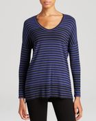 Red Haute Stripe Tee - Lyst