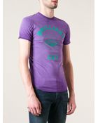 DSquared2 Brilliant Cut Print Tshirt - Lyst