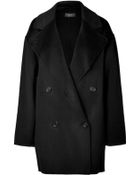 Joseph Wool-Cashmere Oversized Pea Coat - Lyst