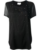 3.1 Phillip Lim Embellished Tshirt - Lyst