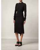 Rick Owens Lilies Asymmetric Skirt - Lyst
