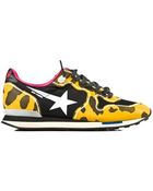 Golden Goose Deluxe Brand Leopard Print Running Sneakers - Lyst