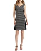 Lafayette 148 New York Striped Dress - Lyst