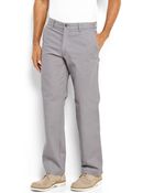 Dockers Flat Front Straight Leg Pants - Lyst