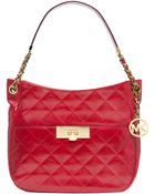 Michael Kors Michael Susannah Lock Medium Shoulder - Lyst