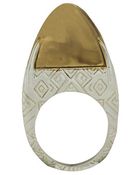 House Of Harlow 1960 Jewelry Dome Slice Ring - Lyst