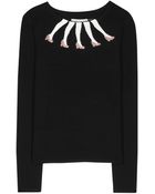 Alice + Olivia Printed Sweater - Lyst