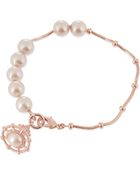 Vivienne Westwood Isolde Pearl Bracelet Pink - Lyst
