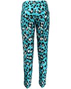 Michael Kors Skinny Samantha Print Pants - Lyst