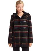 Pendleton Plaid Toggle Coat - Lyst