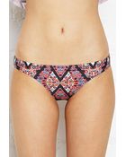 Forever 21 Abstract Geo Bikini Bottom - Lyst