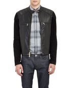 Todd Snyder Leather Café Racer Jacket - Lyst