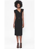 French Connection Sarah Wool-Blend Dress - Lyst